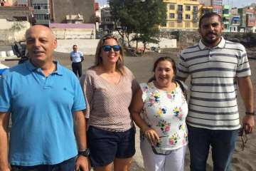 La limpieza de fondos marinos de La Garita 'rueda' con éxito (Foto TA)